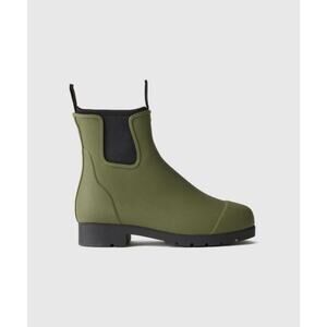 Quince Olive Green Rain Boots Waterproof Size 7 New in Box